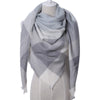 Image of 2018 Winter Triangle Scarf For Women Brand Designer Shawl Cashmere Plaid Scarves Blanket Wholesale Dropshipping OL082 - Glam Up Accessories