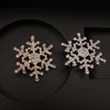 Image of Snowflake Rhinestone Brooch - Glam Up Accessories