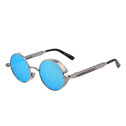 Vintage Steampunk Round Lens Sunglasses - Glam Up Accessories