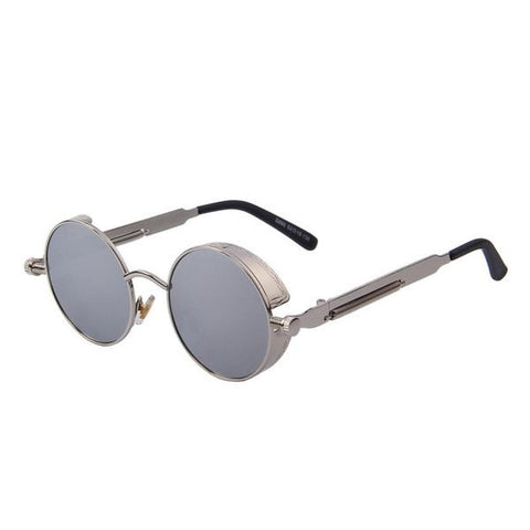 Vintage Steampunk Round Lens Sunglasses - Glam Up Accessories