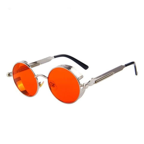 Vintage Steampunk Round Lens Sunglasses - Glam Up Accessories