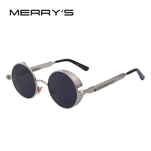 Vintage Steampunk Round Lens Sunglasses - Glam Up Accessories