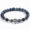 Image of Natural Stone Animal Charm Bracelet - Glam Up Accessories