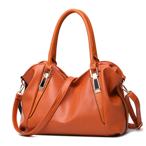 Luxury Faux Leather Hobo Bag - Glam Up Accessories