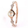 Image of Elegant Gemstone Decorated Dress Watch - Glam Up Accessories