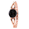 Image of Elegant Gemstone Decorated Dress Watch - Glam Up Accessories