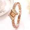 Image of Elegant Gemstone Decorated Dress Watch - Glam Up Accessories