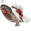 Image of Wide Brim Flower Beach Hat delete - Glam Up Accessories