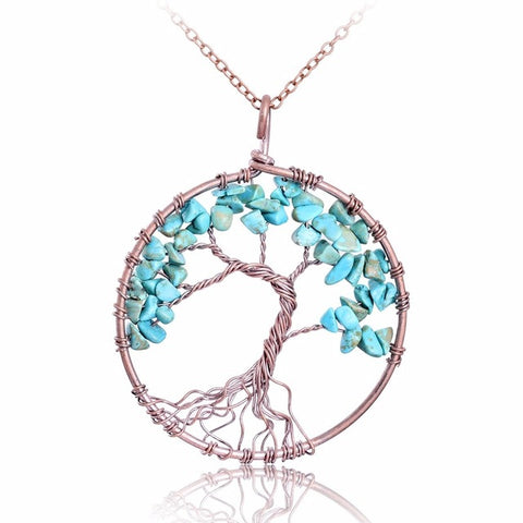 Tree Of Life Pendant Necklace - Glam Up Accessories