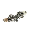 Image of Luxury Crystal Resin Flower Hair Barrette Clip - Glam Up Accessories