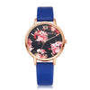 Image of Stylish Floral Design Quartz Wrist Watch - Glam Up Accessories