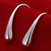 Image of 925 Sterling Silver Long Drop Earrings - Glam Up Accessories