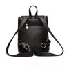 Image of Stylish PU Leather Backpack - Glam Up Accessories