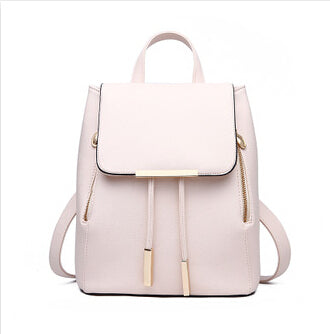 Stylish PU Leather Backpack - Glam Up Accessories