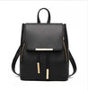 Image of Stylish PU Leather Backpack - Glam Up Accessories