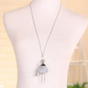 Image of Cute Dressed Doll Pendant Necklace - Glam Up Accessories