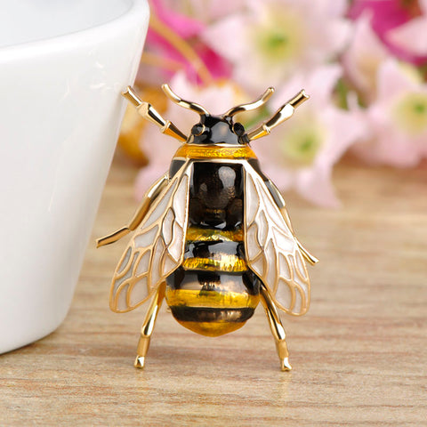 Bumble Bee Brooch - Glam Up Accessories