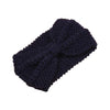 Image of Knitted Crochet Bow Headband - Glam Up Accessories