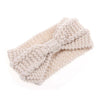 Image of Knitted Crochet Bow Headband - Glam Up Accessories