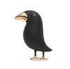 Image of Enamel Crow Brooch - Glam Up Accessories