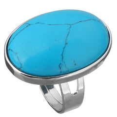 Vintage Natural Stone Ring - Glam Up Accessories