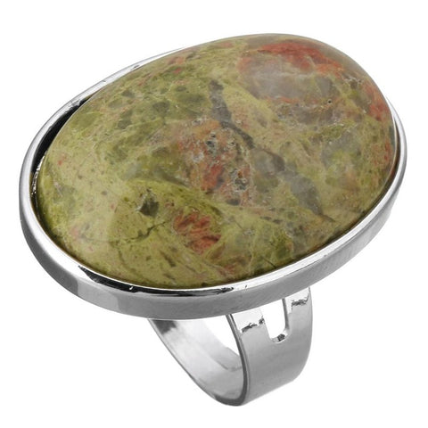 Vintage Natural Stone Ring - Glam Up Accessories