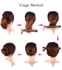 Image of Synthetic Donuts Bun Maker Hair Tool - Glam Up Accessories