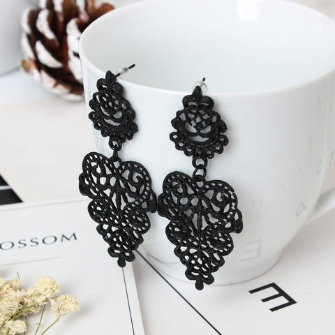 Trendy Bohemian Drop Earrings - Glam Up Accessories