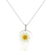 Image of Handmade Encased Dried Flower Necklace - Glam Up Accessories
