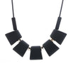 Image of Colorful Bead Pendant Statement Necklace - Glam Up Accessories