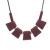 Image of Colorful Bead Pendant Statement Necklace - Glam Up Accessories