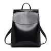 Image of Quality Trapeze Faux Leather Backpack - Glam Up Accessories