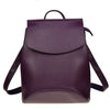 Image of Quality Trapeze Faux Leather Backpack - Glam Up Accessories