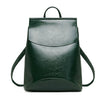 Image of Quality Trapeze Faux Leather Backpack - Glam Up Accessories