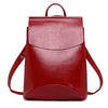 Image of Quality Trapeze Faux Leather Backpack - Glam Up Accessories