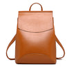 Image of Quality Trapeze Faux Leather Backpack - Glam Up Accessories