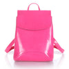 Image of Quality Trapeze Faux Leather Backpack - Glam Up Accessories