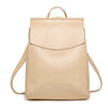 Image of Quality Trapeze Faux Leather Backpack - Glam Up Accessories