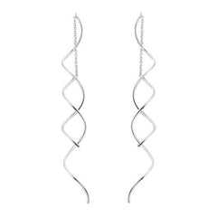 Spiral Line Earrings