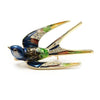 Image of Enamel Swallow Brooch - Glam Up Accessories