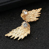 Image of Angel Wings Crystal Stud Earrings - Glam Up Accessories