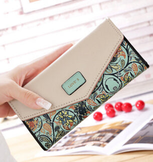 Elegant Floral Decorated Purse - Glam Up Accessories