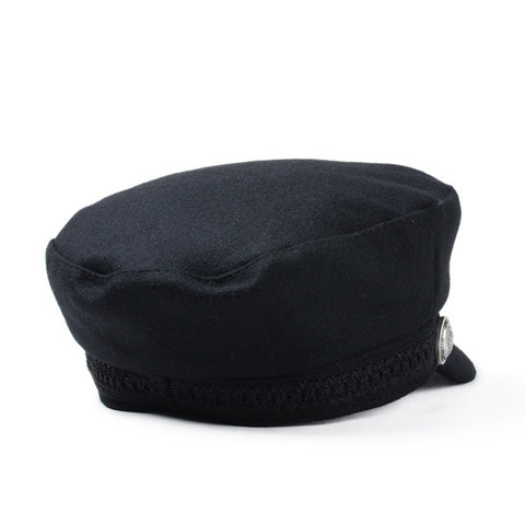Adjustable Octagonal Cap Hat with Sun Visor - Glam Up Accessories