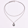 Image of Vintage Water Drop Stone Pendant - Glam Up Accessories