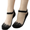 Image of Soft Sheer Lace Ruffle Ankle Socks - Glam Up Accessories