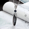 Image of Long Chain Maxi Collar Pendant Statement Necklace - Glam Up Accessories