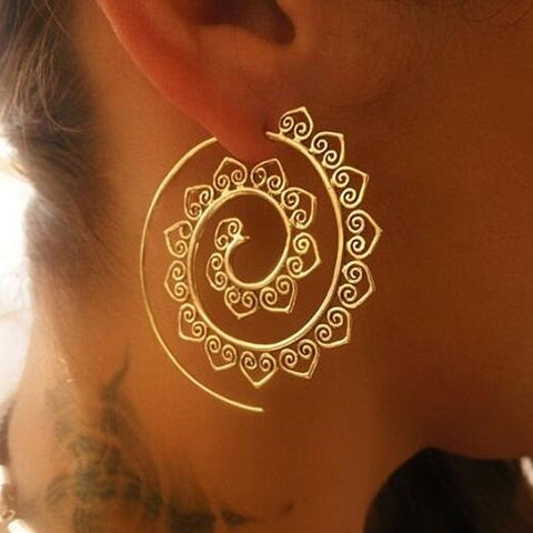 Whirpool Drop Earrings - Glam Up Accessories