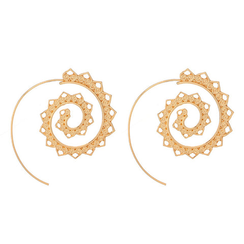 Whirpool Drop Earrings - Glam Up Accessories
