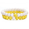 Image of 2Pcs Natural Stone Yin Yang Beaded Bracelet - Glam Up Accessories