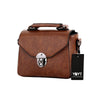 Image of Vintage PU leather Messenger Bag - Glam Up Accessories